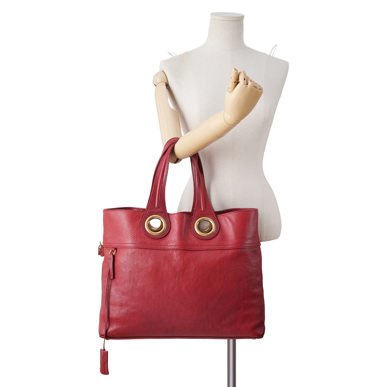 YVES SAINT LAURENT(USED)생로랑 191854 레더 숄더백